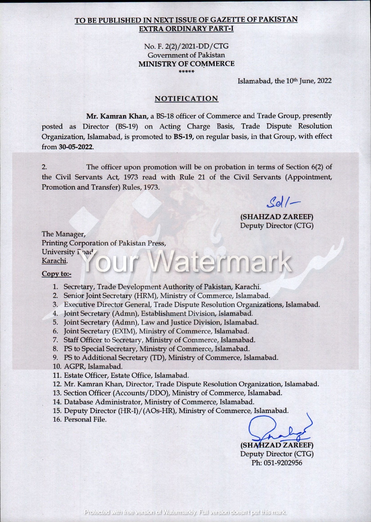Notfication of BS 18 officers promoted to BS 19 page 0003