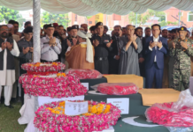 پشاور کے علاقے حسن خیل میں خوارجیوں سے مقابلے میں ایف سی کے 6اہلکار شہید